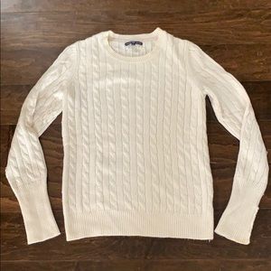 Gap cream cable knit sweater